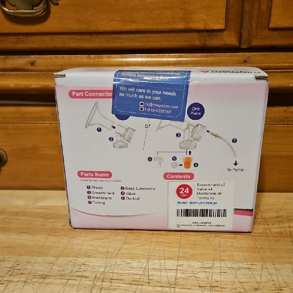 Maymom MyFit Breast Pump Replacement Kit for Medela Pumps